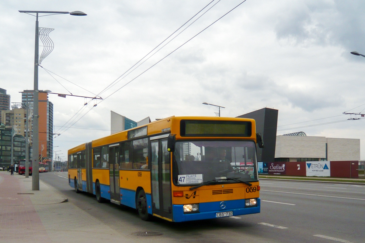 Lithuania, Mercedes-Benz O405GN # 059