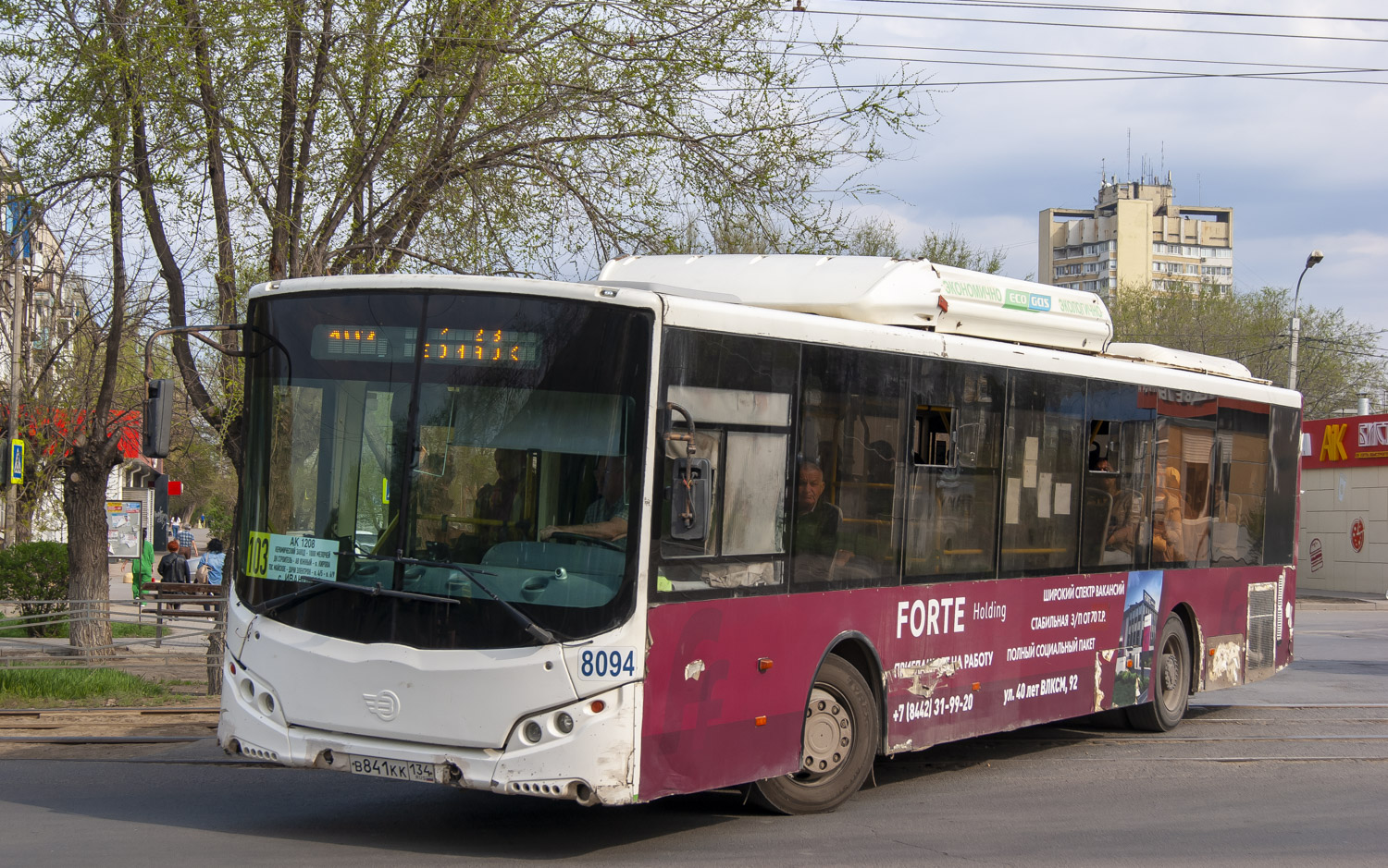 Волгоградская область, Volgabus-5270.G2 (CNG) № 8094