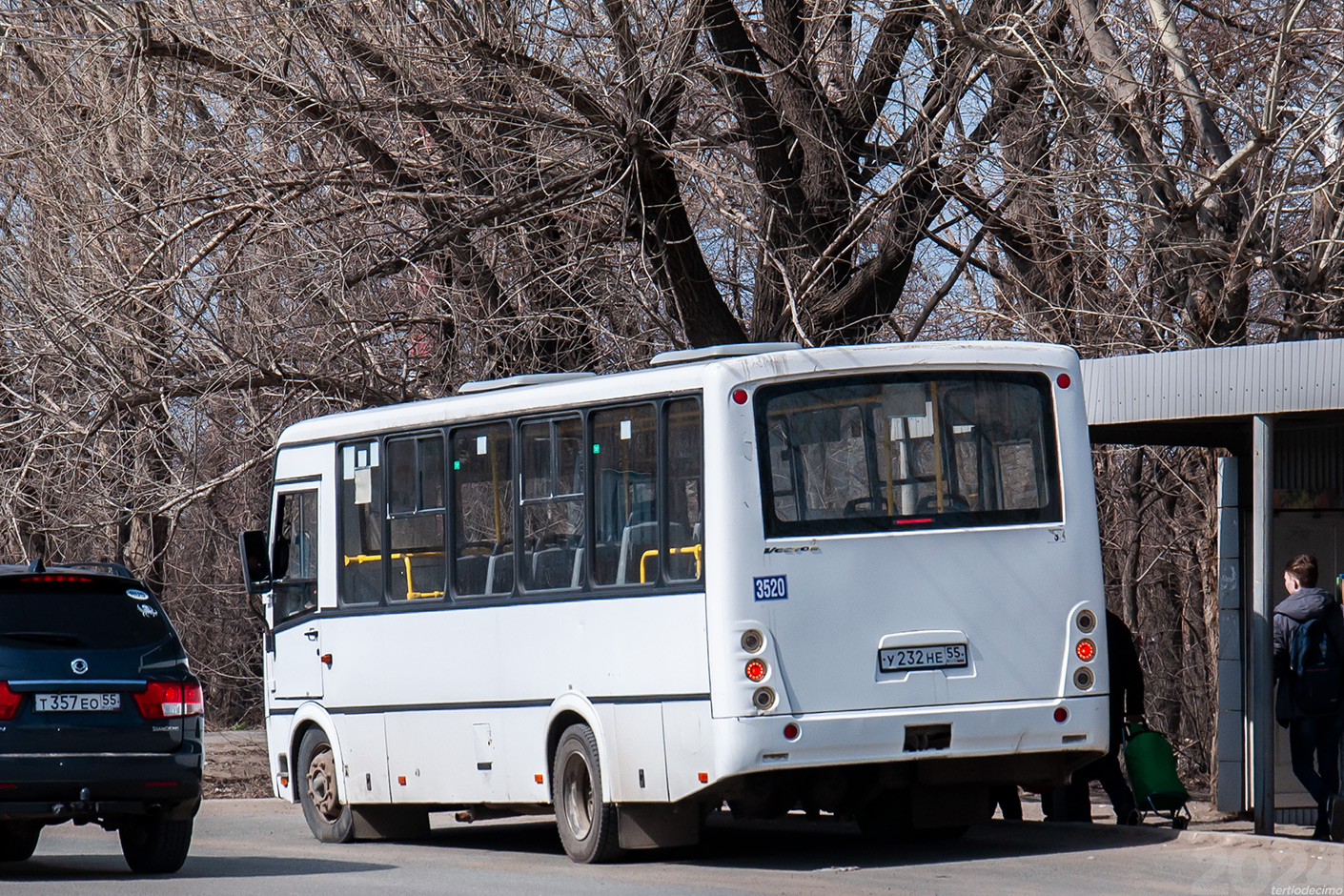 Омская область, ПАЗ-320412-04 "Вектор" № 3520