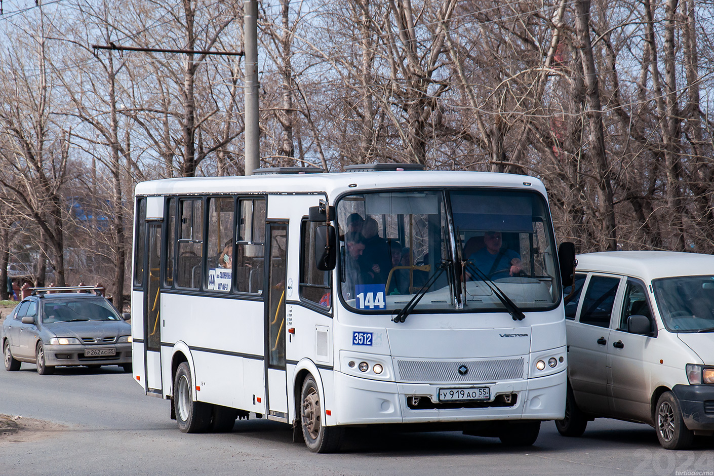 Омская область, ПАЗ-320412-04 "Вектор" № 3512