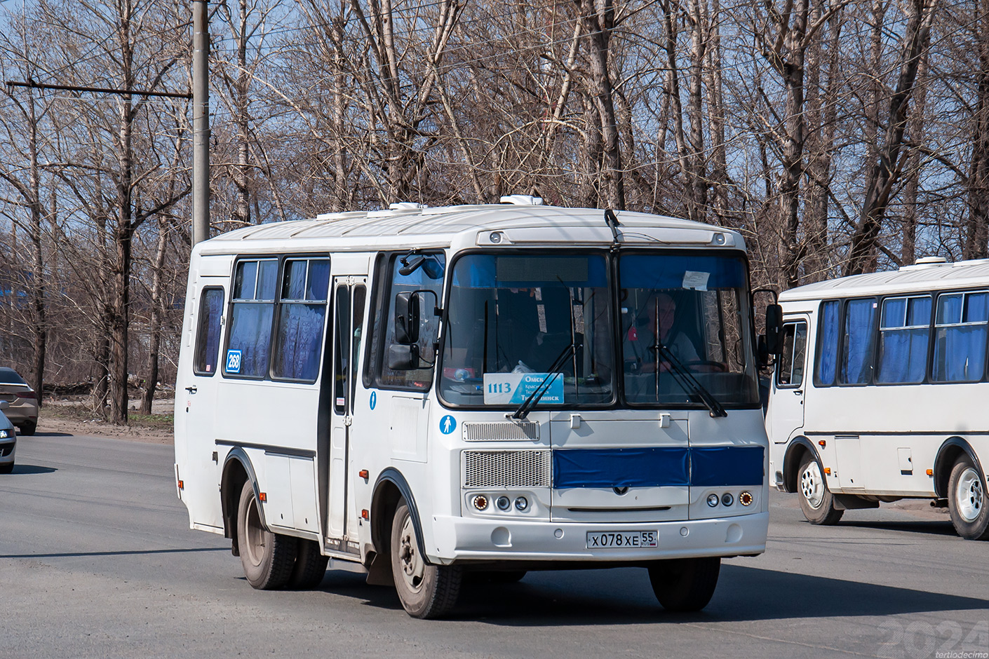 Омская область, ПАЗ-32053 № 268