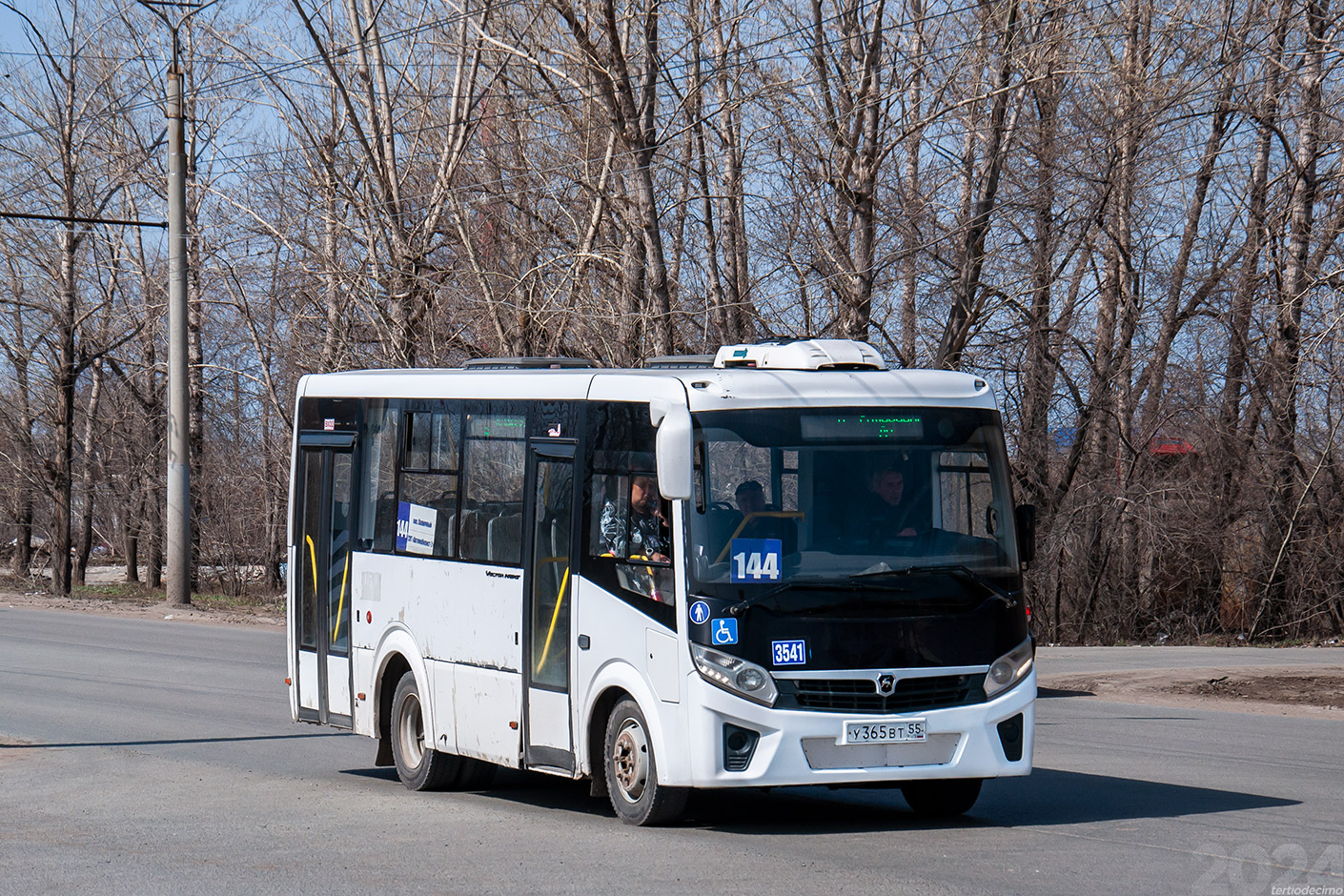 Омская область, ПАЗ-320435-04 "Vector Next" № 3541