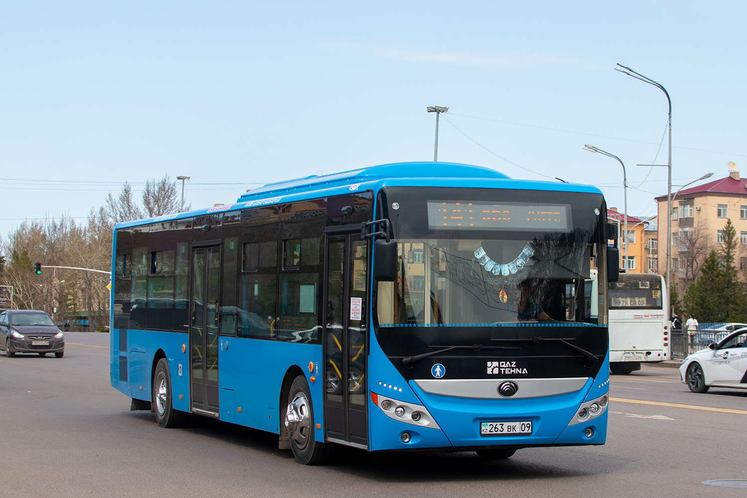 Карагандинская область, Yutong ZK6118HGA (QazTehna) № 263 BK 09