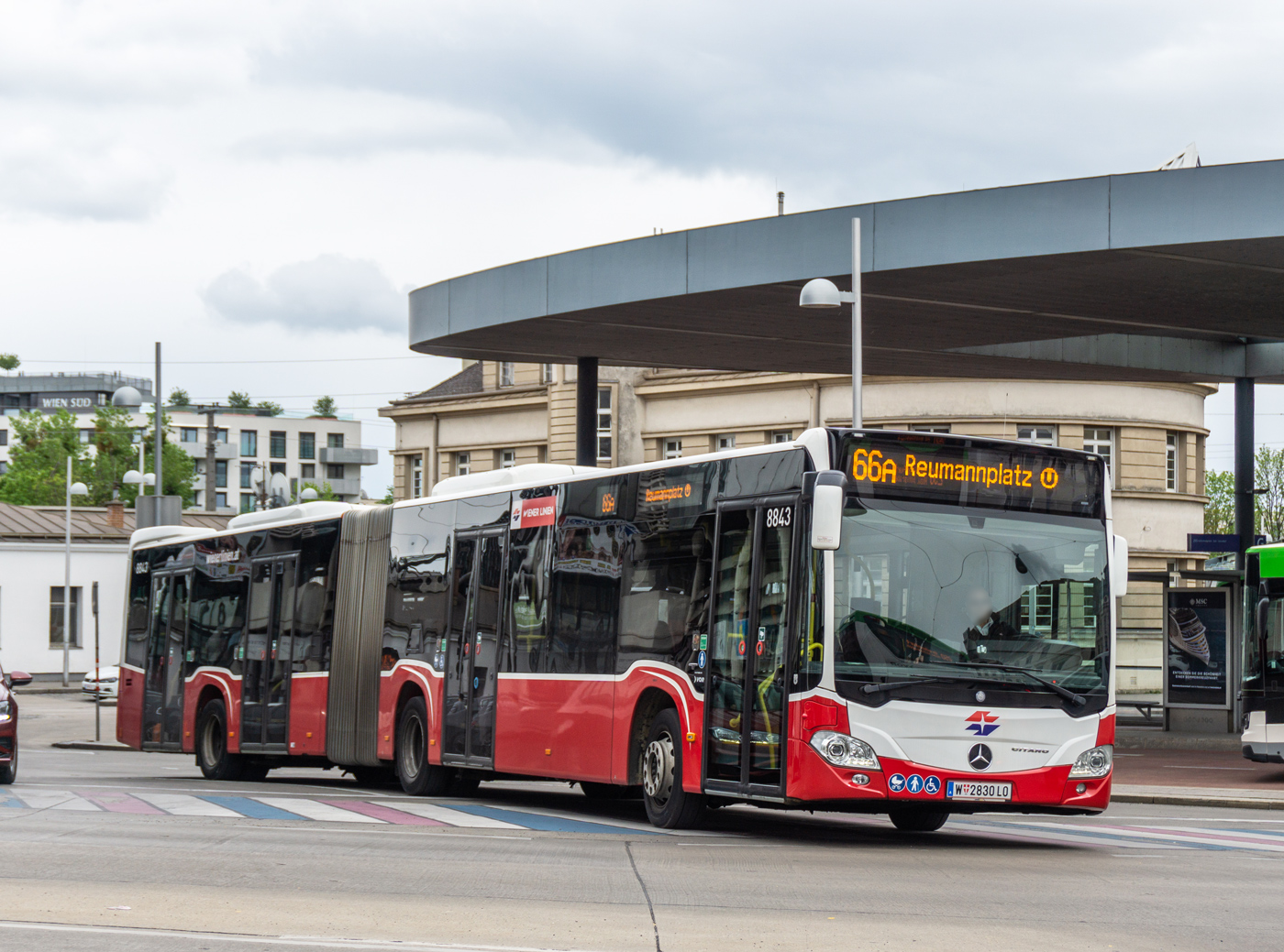 Австрия, Mercedes-Benz Citaro C2 G № 8843