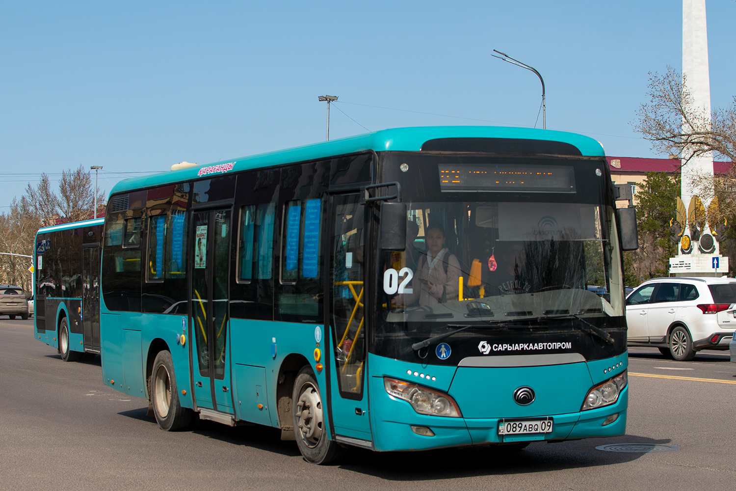 Карагандинская область, Yutong ZK6852HG (СарыаркаАвтоПром) № 089 ABQ 09 Карагандинская область, Yutong ZK6852HG (СарыаркаАвтоПром) № 089 ABQ 09