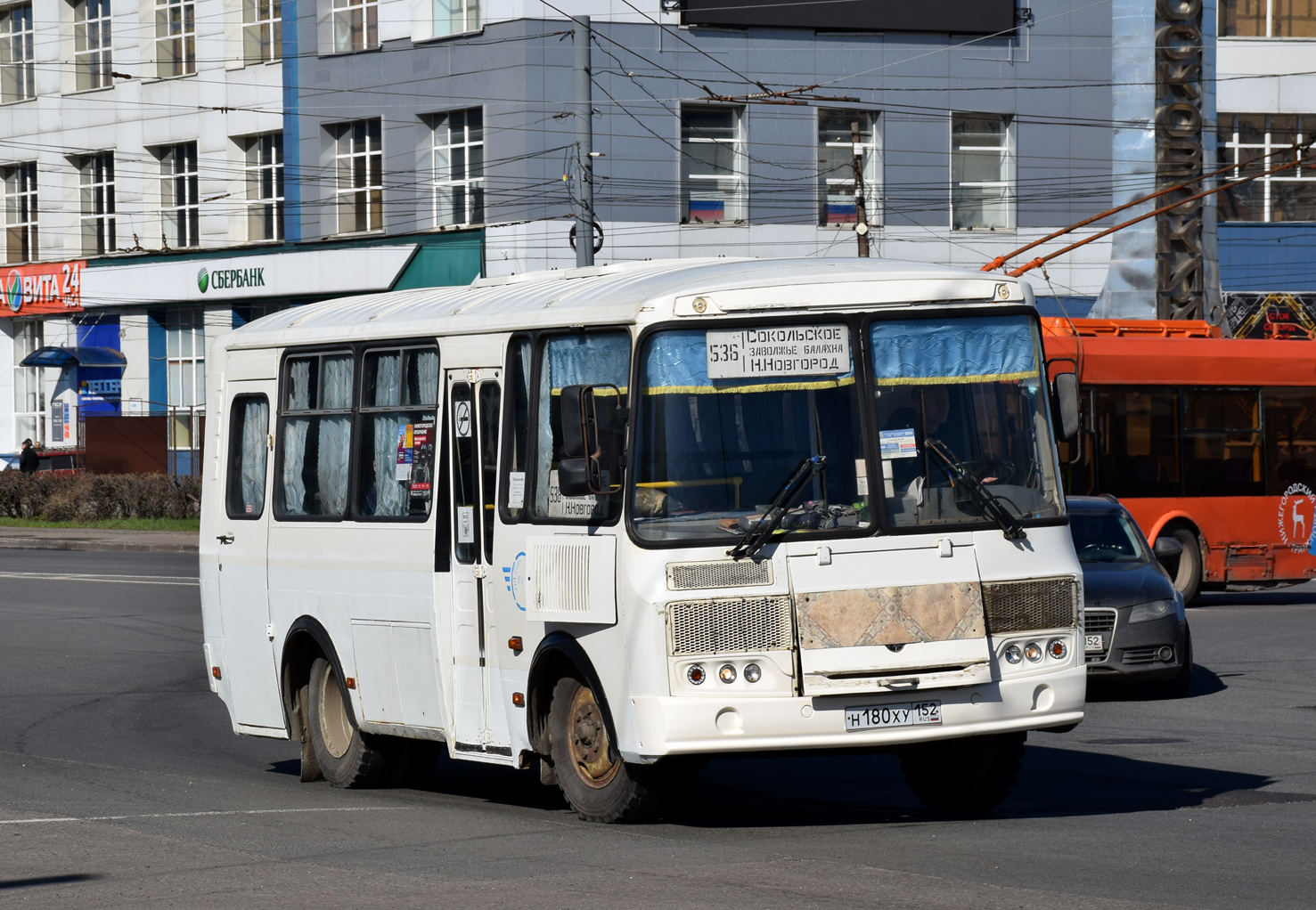 Нижегородская область, ПАЗ-32053 № Н 180 ХУ 152