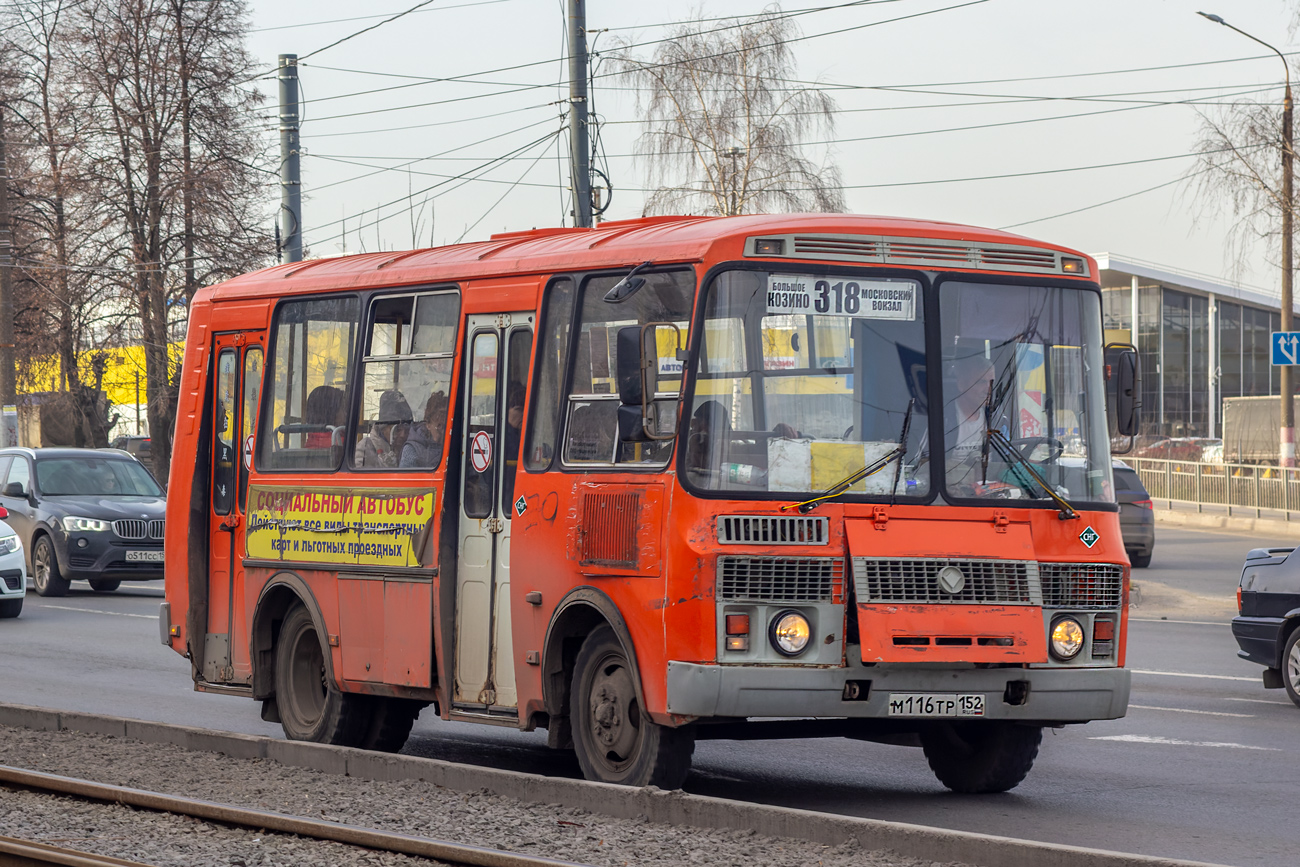 Нижегородская область, ПАЗ-32054 № М 116 ТР 152