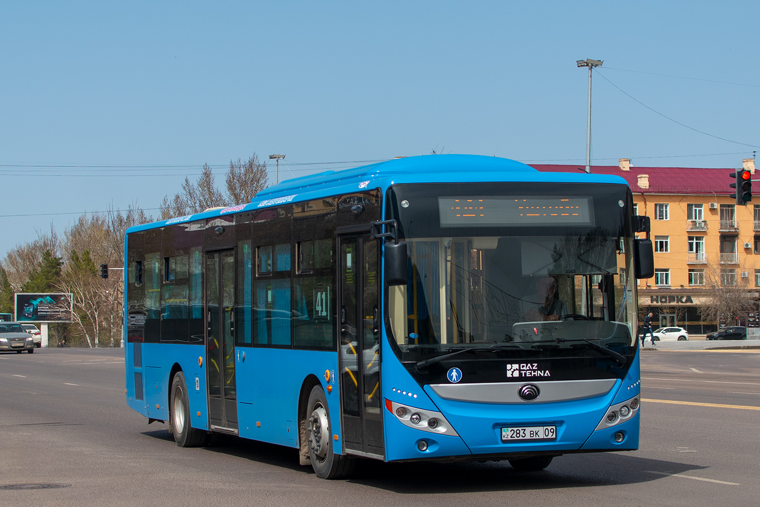 Карагандинская область, Yutong ZK6118HGA (QazTehna) № 283 BK 09