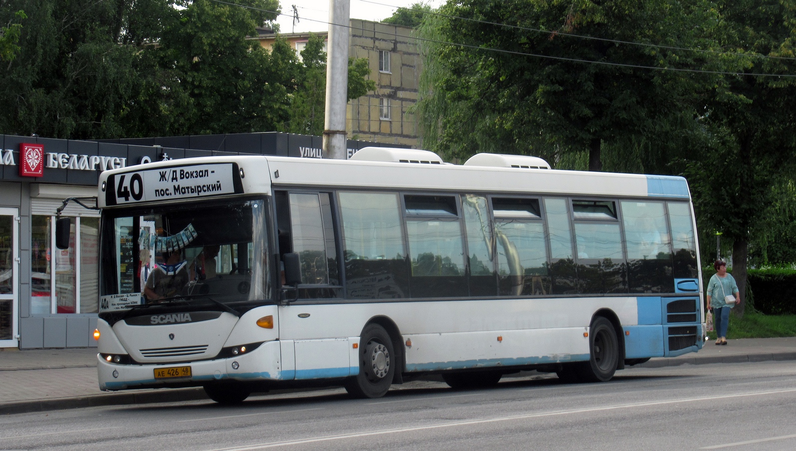 Липецкая область, Scania OmniLink II (Скания-Питер) № АЕ 426 48