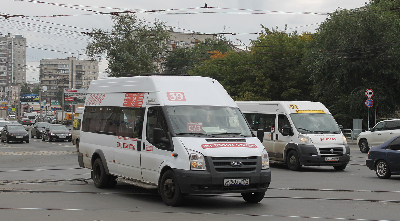 Челябинская область, Промтех-224326 (Ford Transit) № Н 990 ХЕ 174