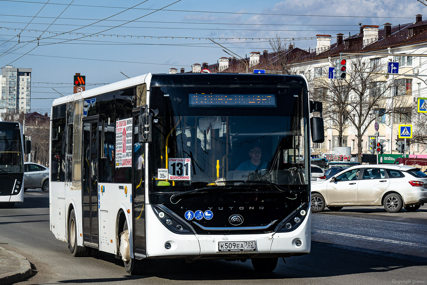 Башкортостан, Yutong ZK6890HGQ № К 509 ЕА 702