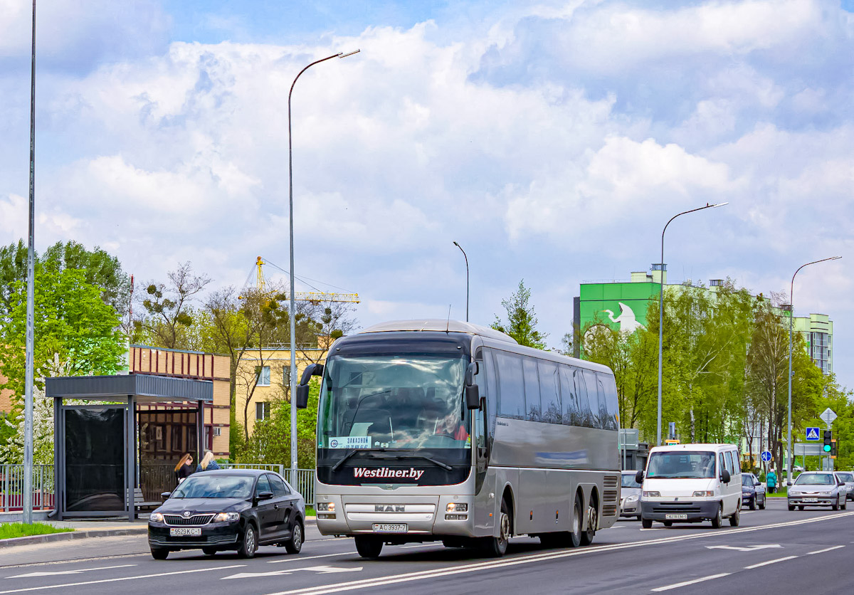 Минская область, MAN R08 Lion's Coach L / Top Coach № АС 3937-7