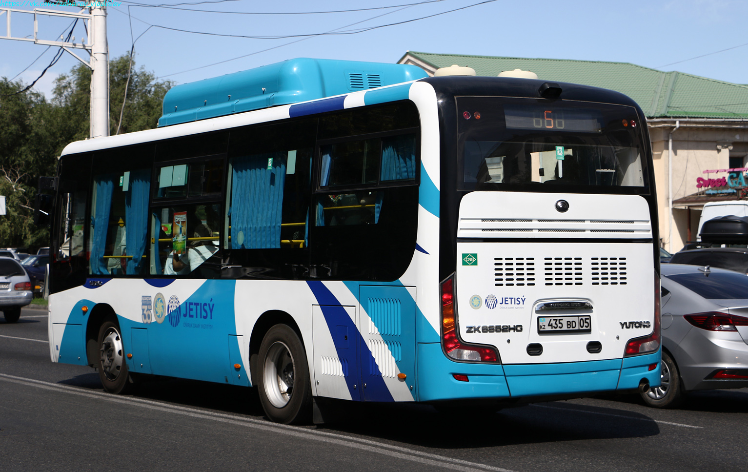 Жетысуская область, Yutong ZK6852HG (СарыаркаАвтоПром) № 435 BD 05