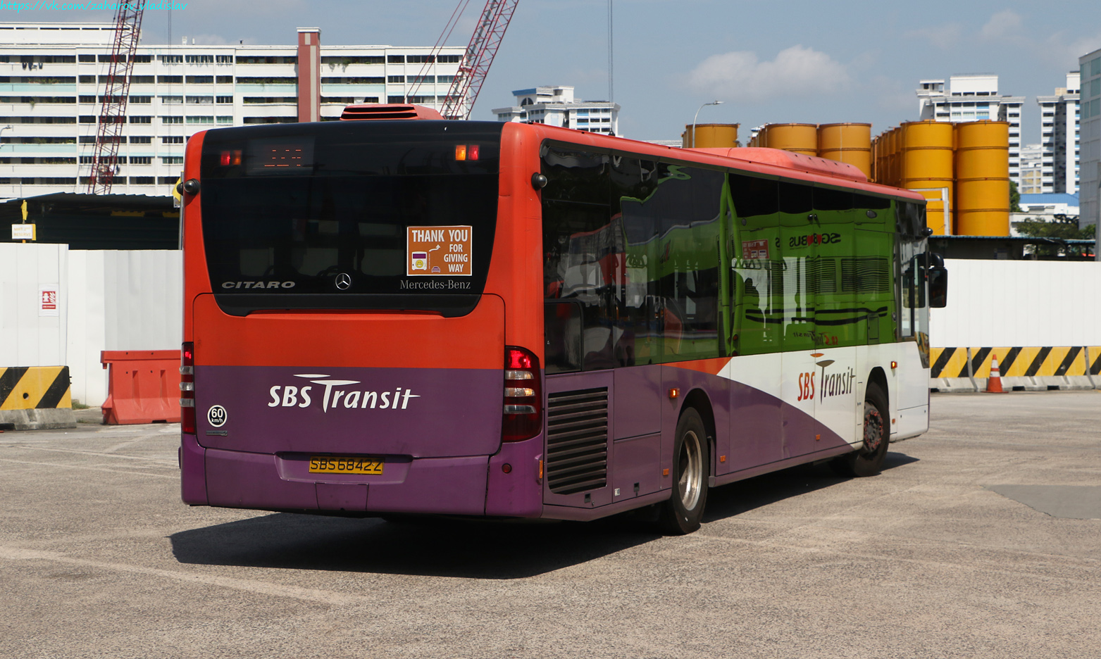 Сингапур, Mercedes-Benz O530 Citaro facelift RL № SBS6842Z