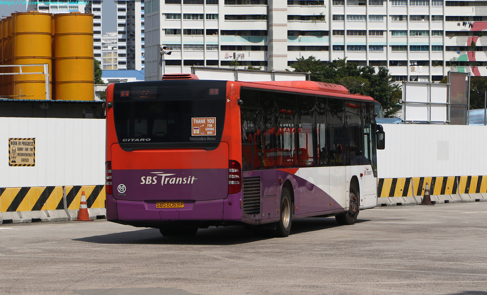 Сингапур, Mercedes-Benz O530 Citaro facelift RL № SBS6069P