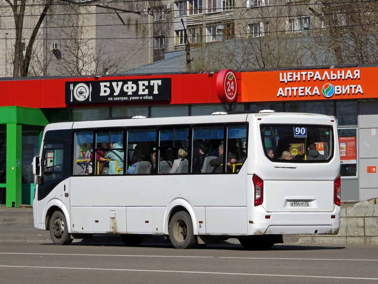 Кировская область, ПАЗ-320415-04 "Vector Next" № В 954 УР 43