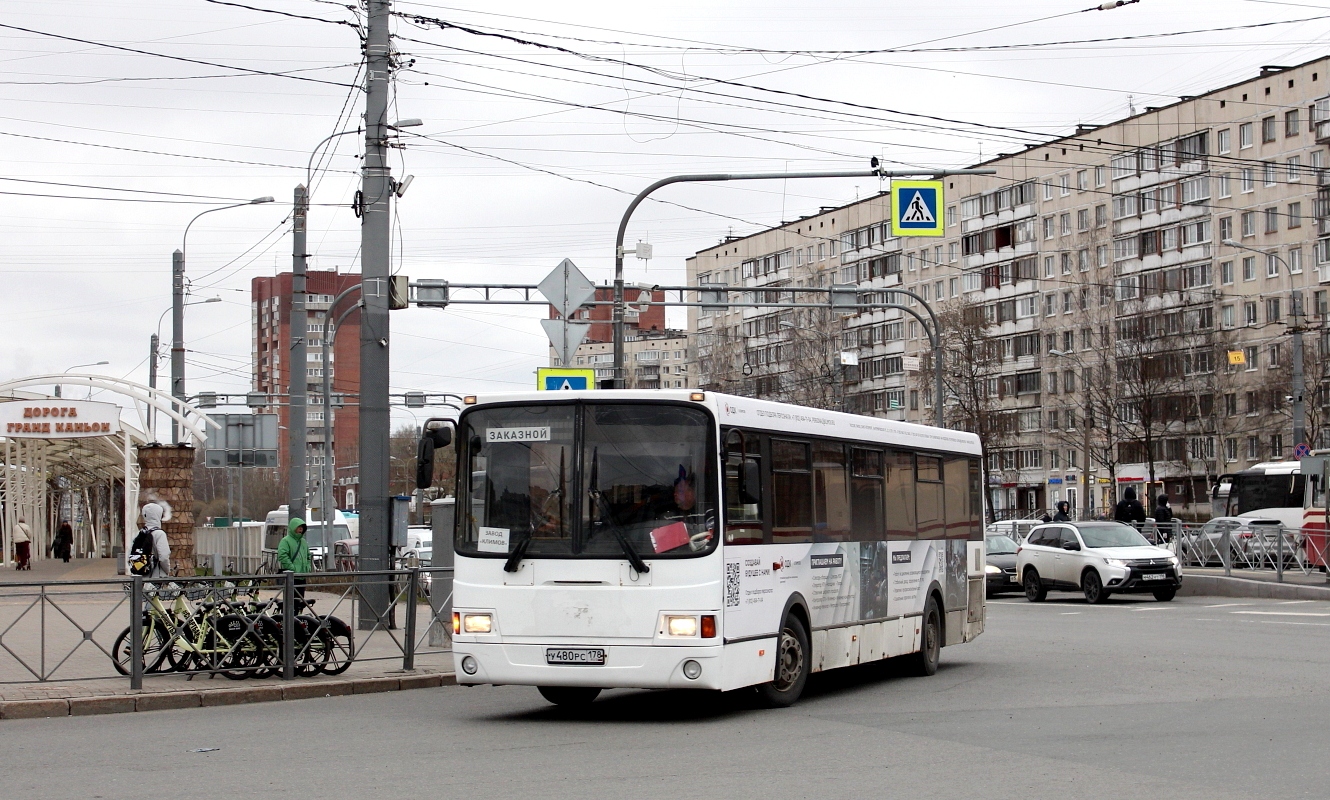 Санкт-Петербург, ЛиАЗ-5256.53 № У 480 РС 178