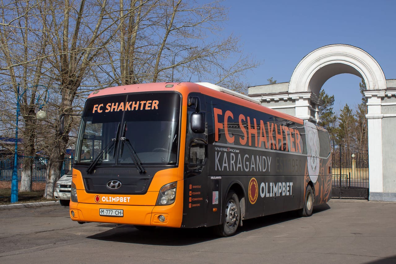 Карагандинская область, Hyundai Universe Space Luxury № M 777 CH