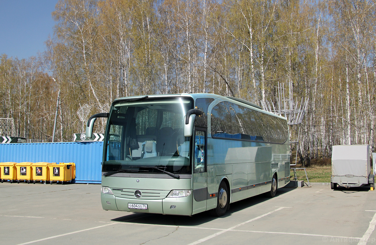 Челябинская область, Mercedes-Benz O580-15RHD Travego № О 604 ОО 74