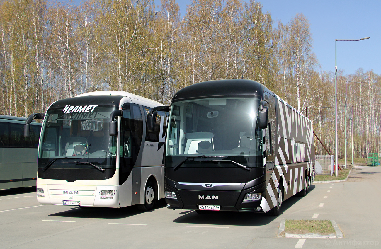 Челябинская область, MAN R08 Lion's Coach L RHC444 L № Х 514 УС 174