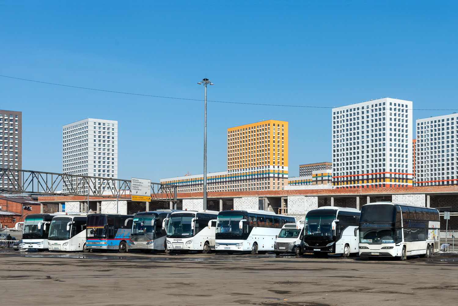 Московская область — Автовокзалы, автостанции, конечные станции и остановки