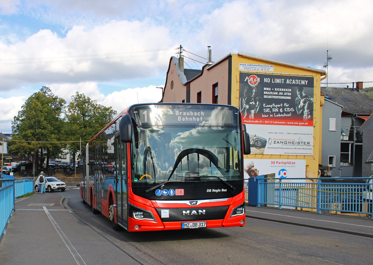 Рейнланд-Пфальц, MAN 18C Lion's City 18 NG360 EfficientHybrid № MZ-DB 317