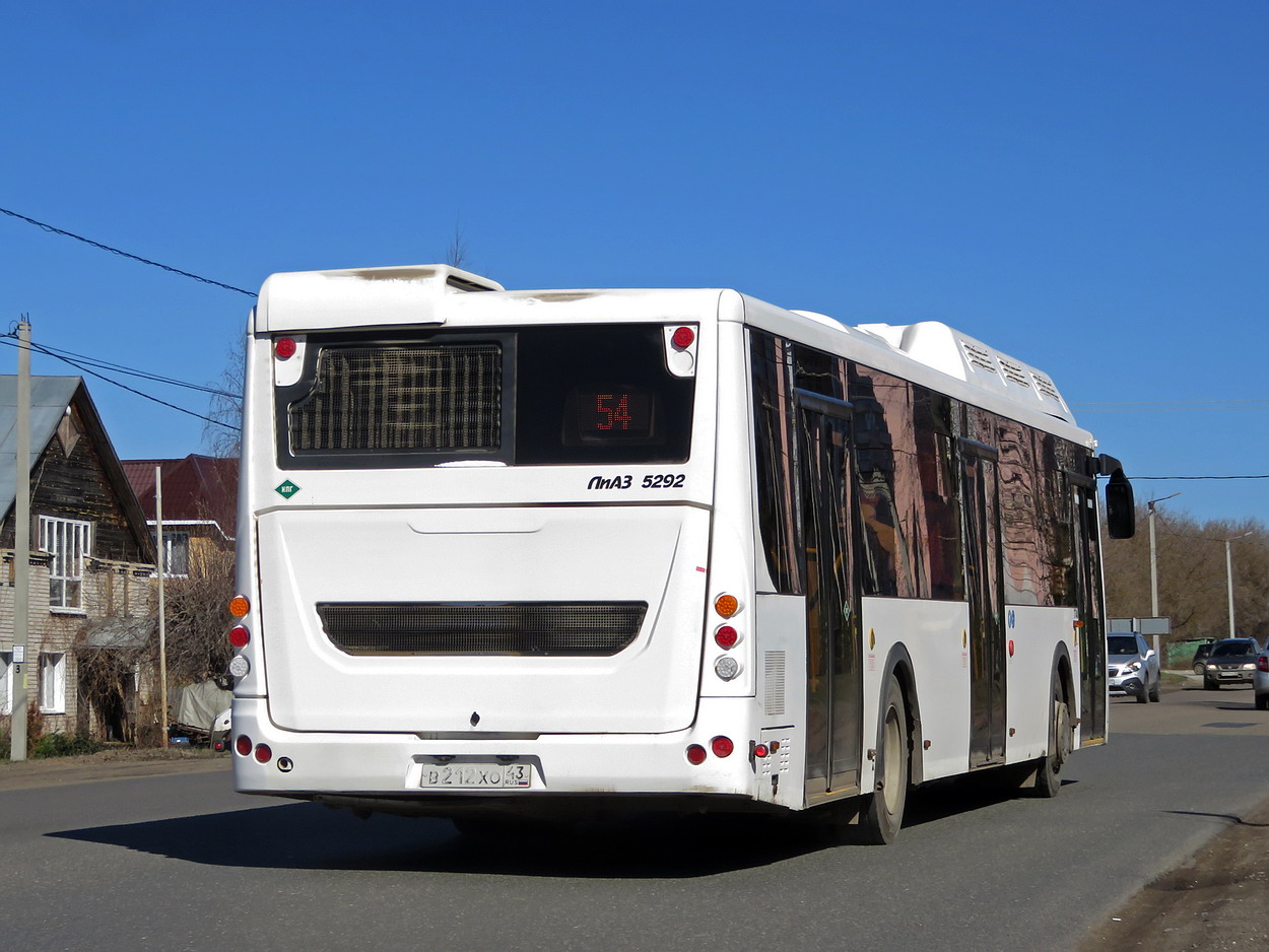 Кировская область, ЛиАЗ-5292.67 (CNG) № В 212 ХО 43