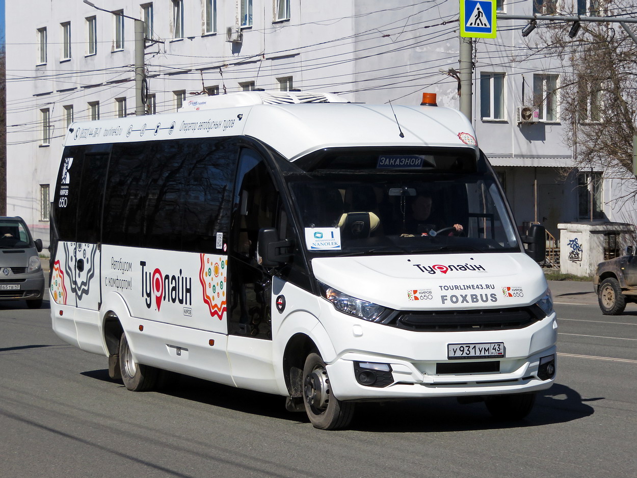Кировская область, FoxBus 62412-01 № У 931 УМ 43