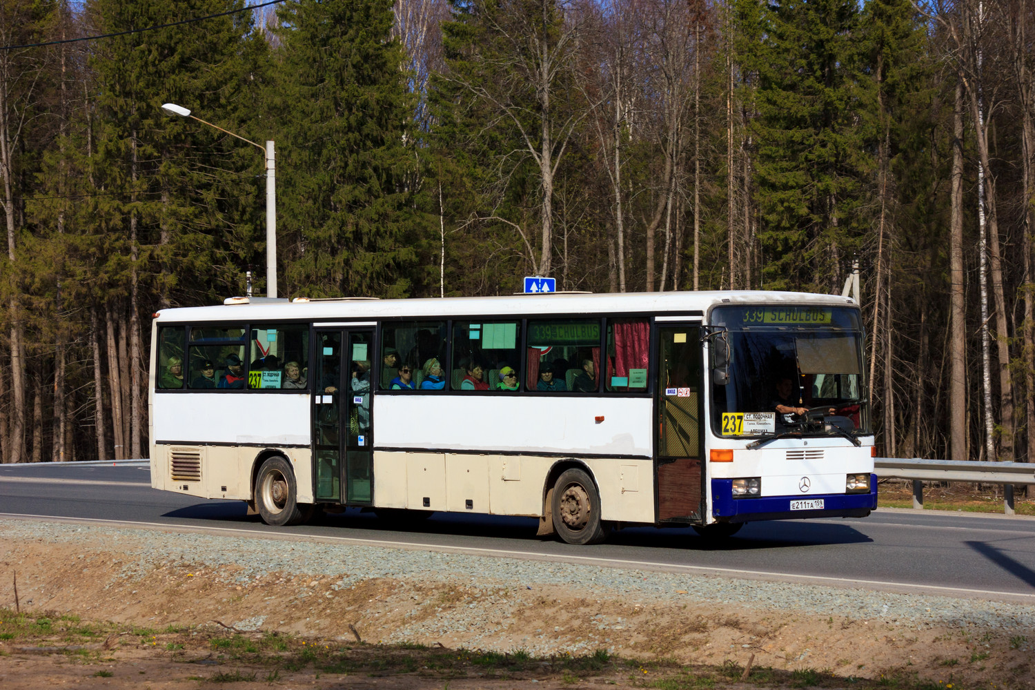 Пермский край, Mercedes-Benz O408 № Е 211 ТА 159