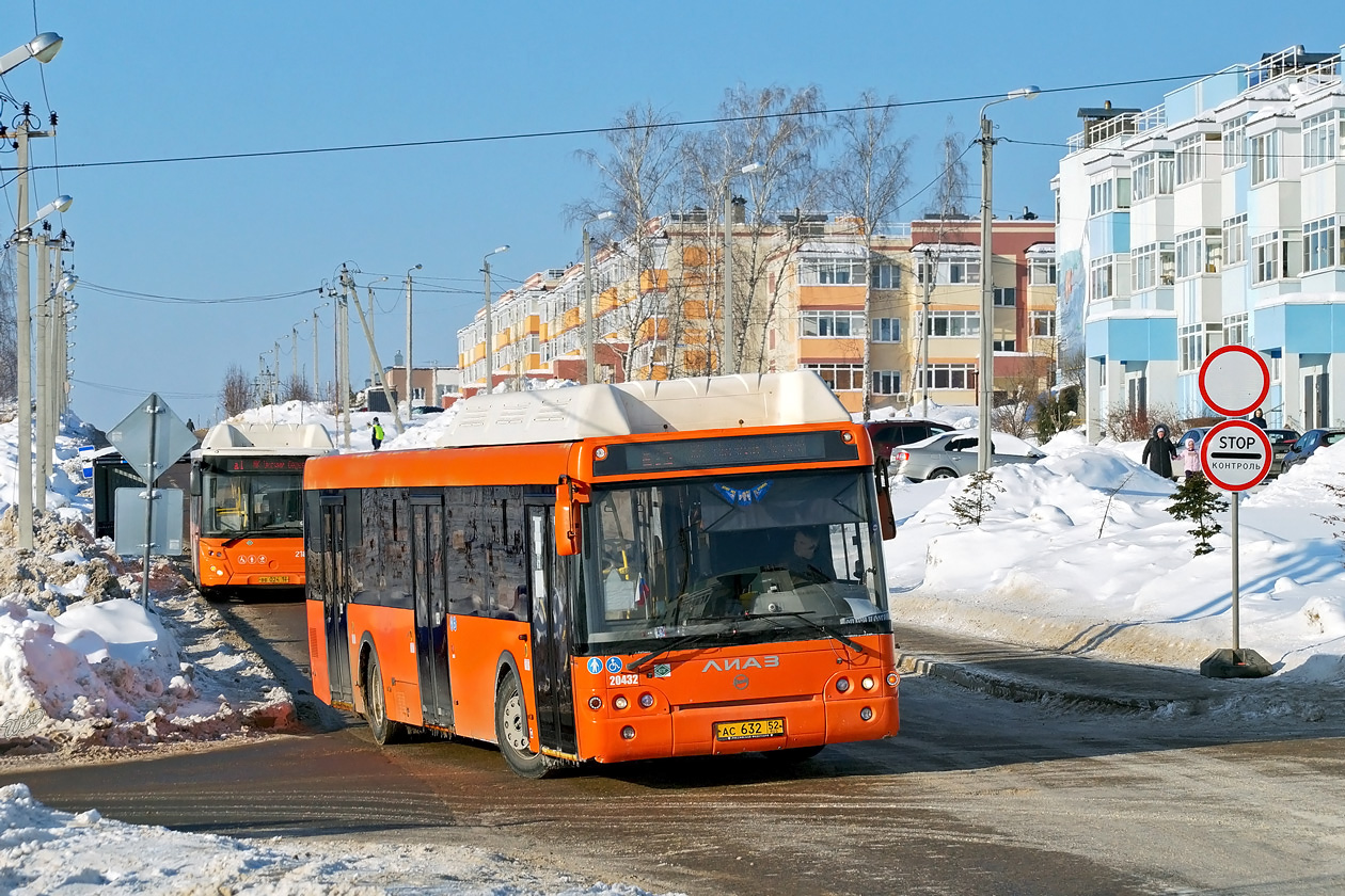 Нижегородская область, ЛиАЗ-5292.67 (CNG) № 20432