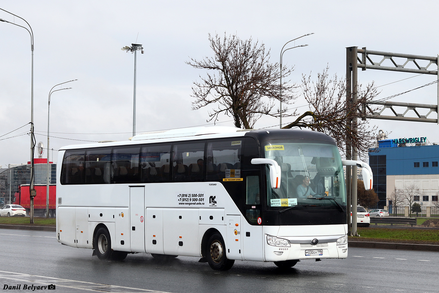 Санкт-Петербург, Yutong ZK6122H9 № Р 030 ОУ 198