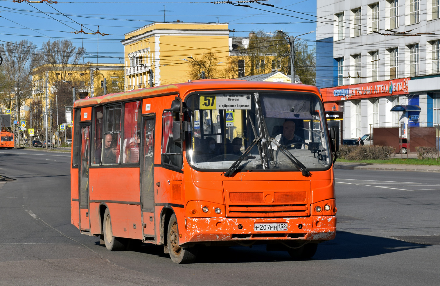 Нижегородская область, ПАЗ-320402-05 № М 207 МН 152