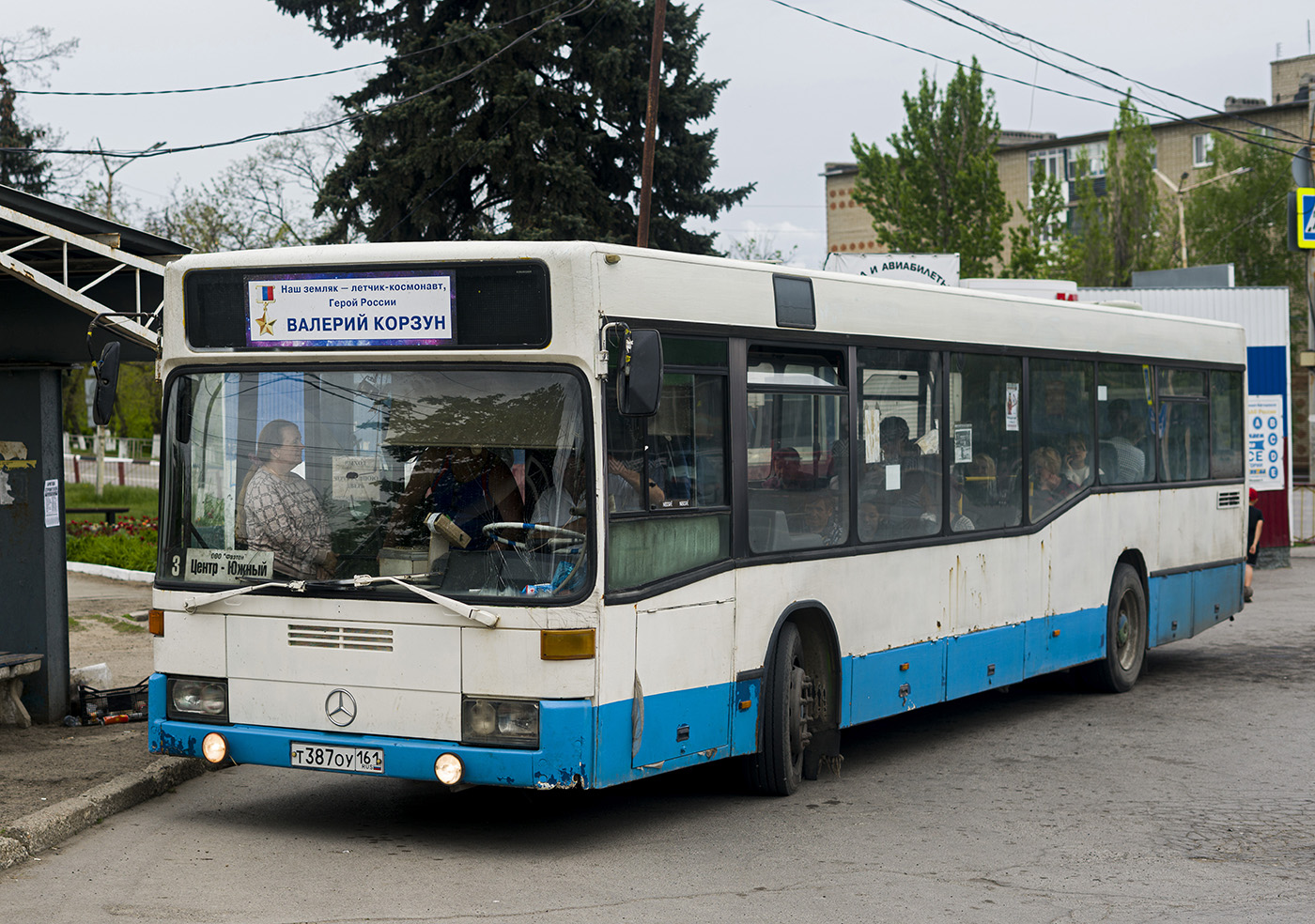 Rostov region, Mercedes-Benz O405N2 Nr. Т 387 ОУ 161