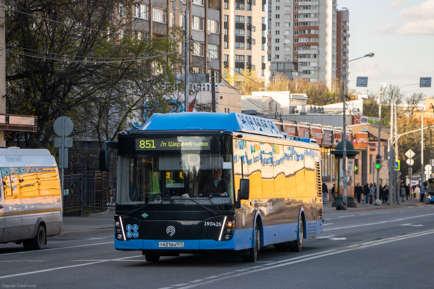 Москва, ЛиАЗ-5292.67 (CNG) № 190425