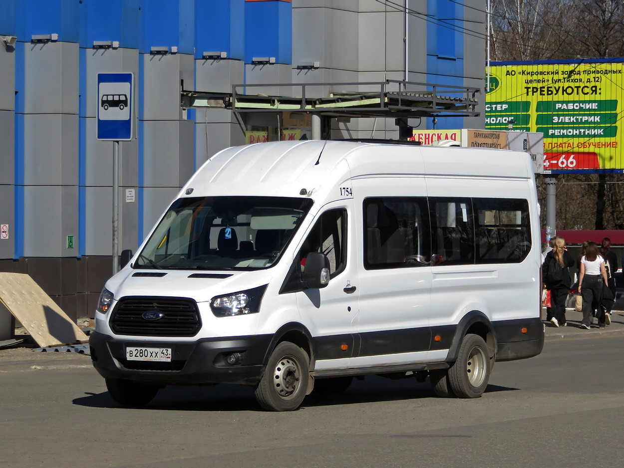 Кировская область, Ford Transit FBD [RUS] (X2F.ESG.) № х754