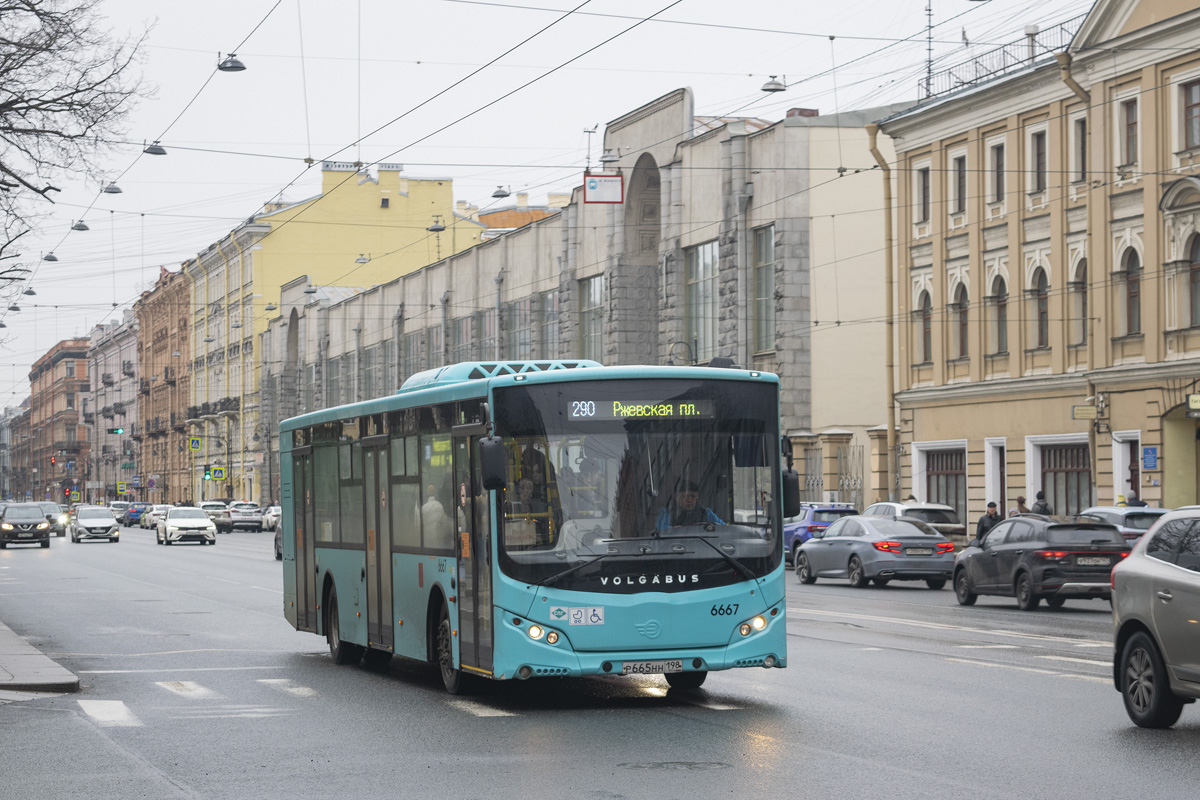 Санкт-Петербург, Volgabus-5270.G4 (LNG) № 6667