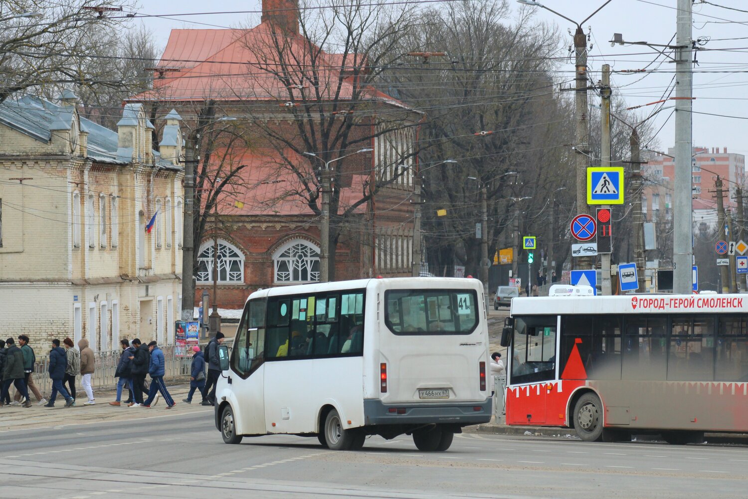 Смоленская область, ГАЗ-A64R42 Next № У 466 НХ 67