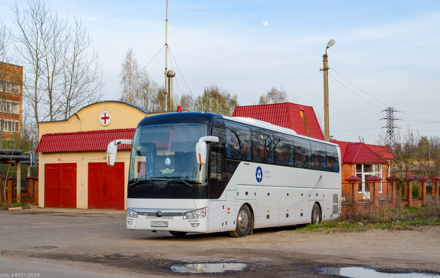 Москва, Yutong ZK6122H9 № О 107 КО 799