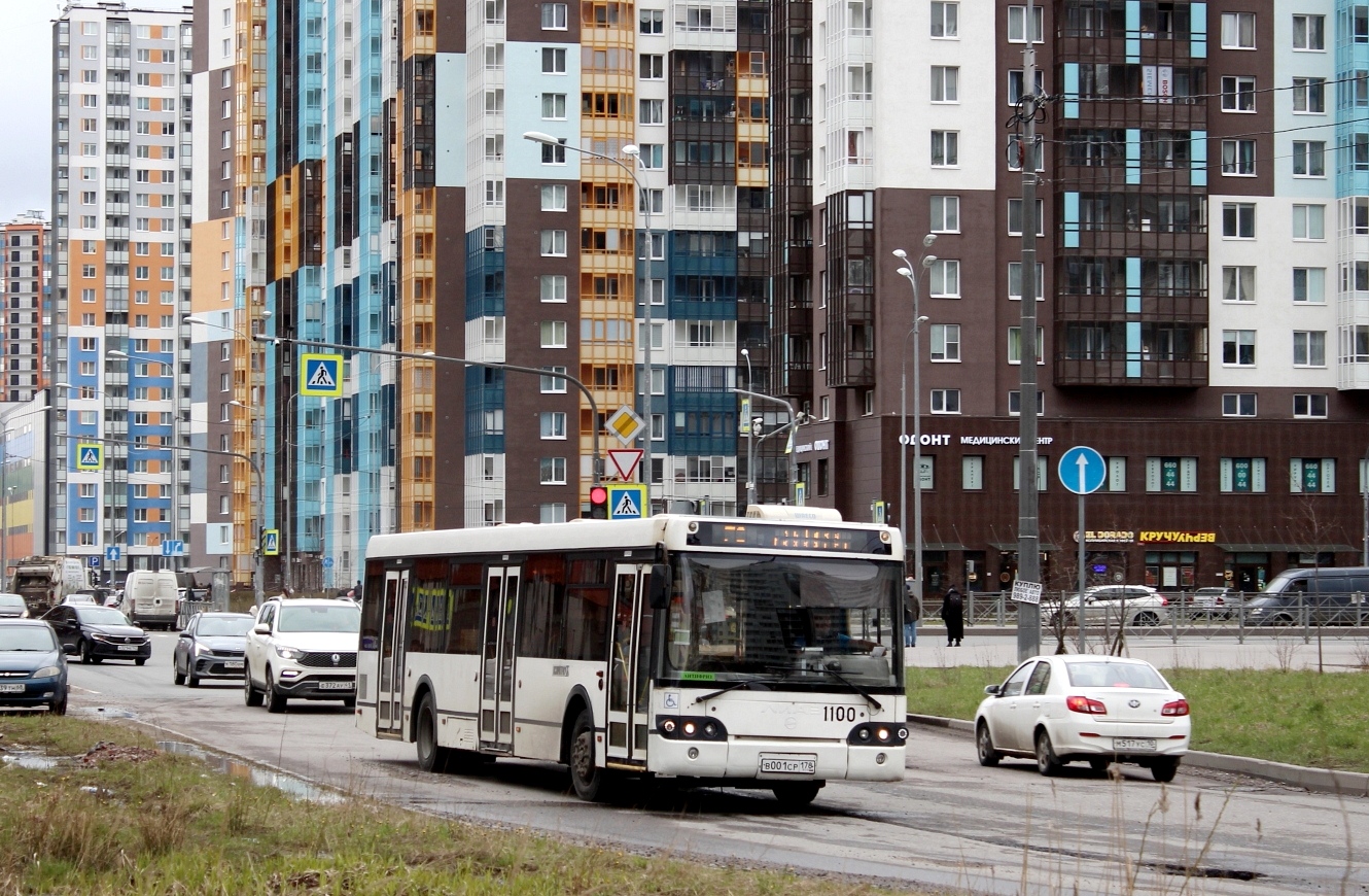 Санкт-Петербург, ЛиАЗ-5292.60 № 1100