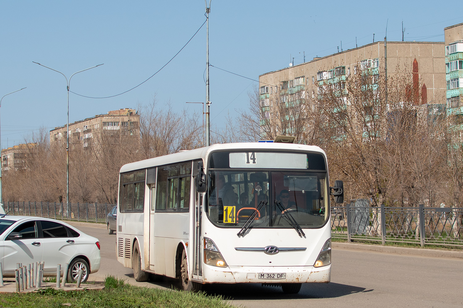 Карагандинская область, Hyundai New Super AeroCity 1F/L № M 362 DF