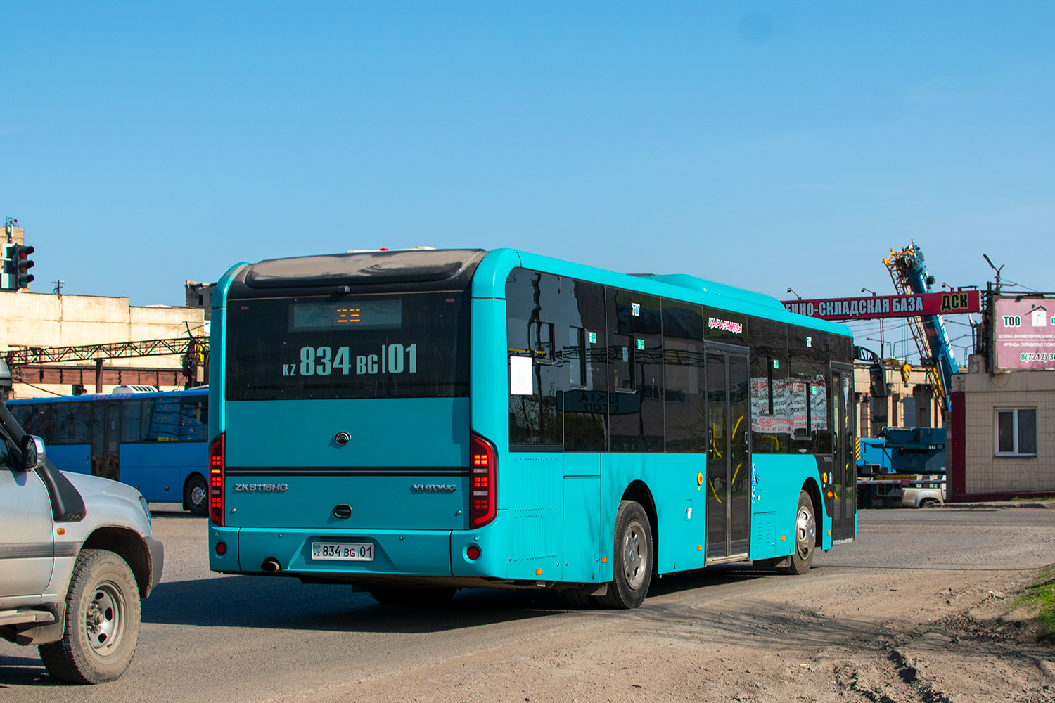 Карагандинская область, Yutong ZK6116HG (QazTehna) № 834 BG 01