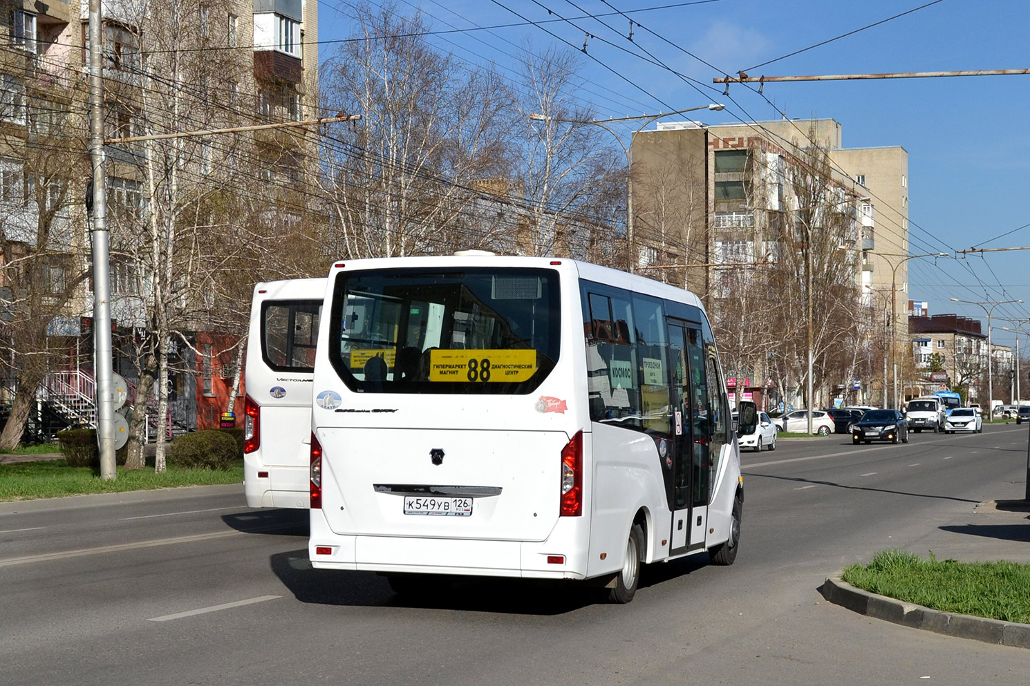 Ставропольский край, ГАЗ-A68R52 City № К 549 УВ 126