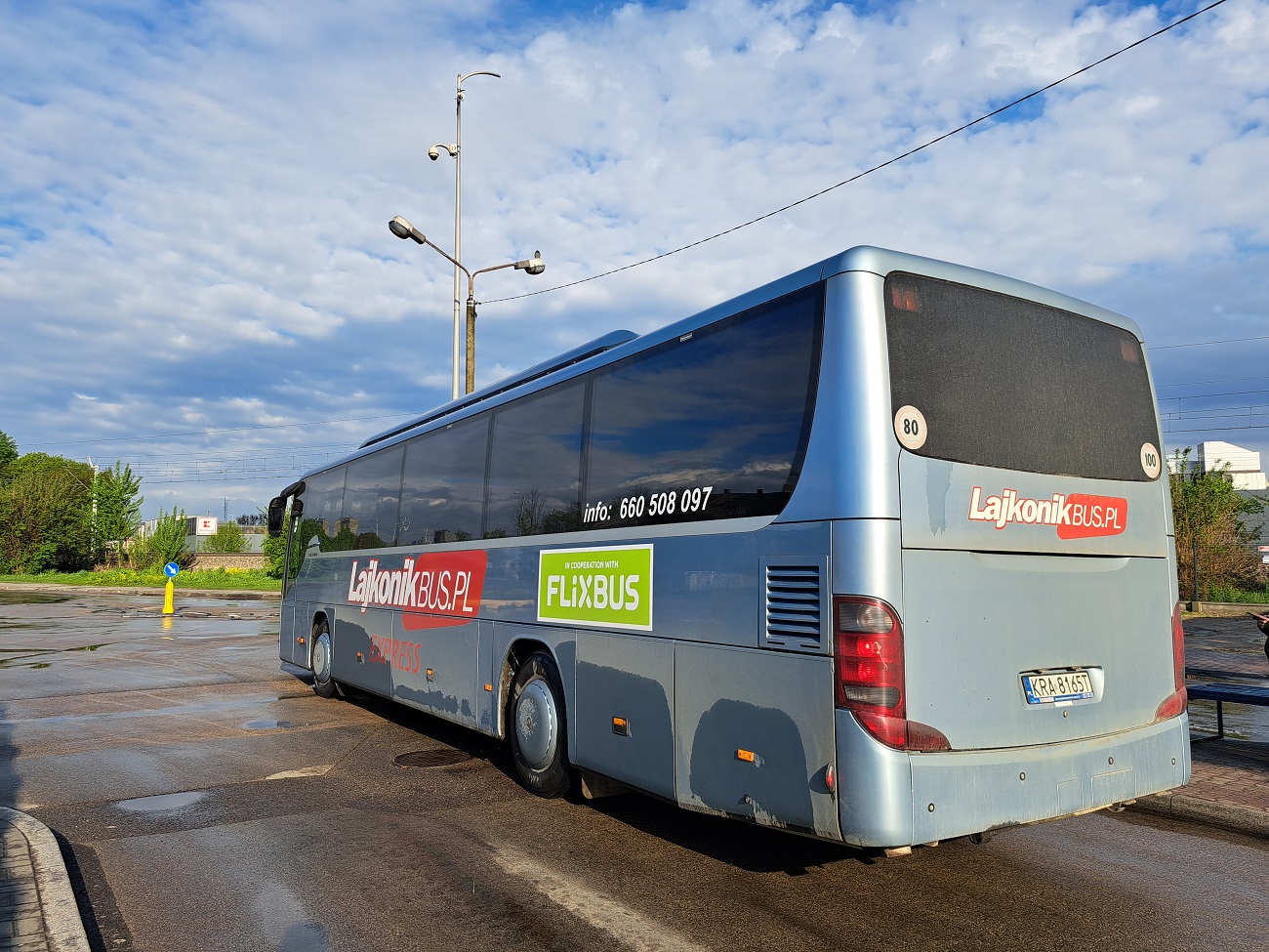 Polsko, Setra S415GT č. KRA 8165T