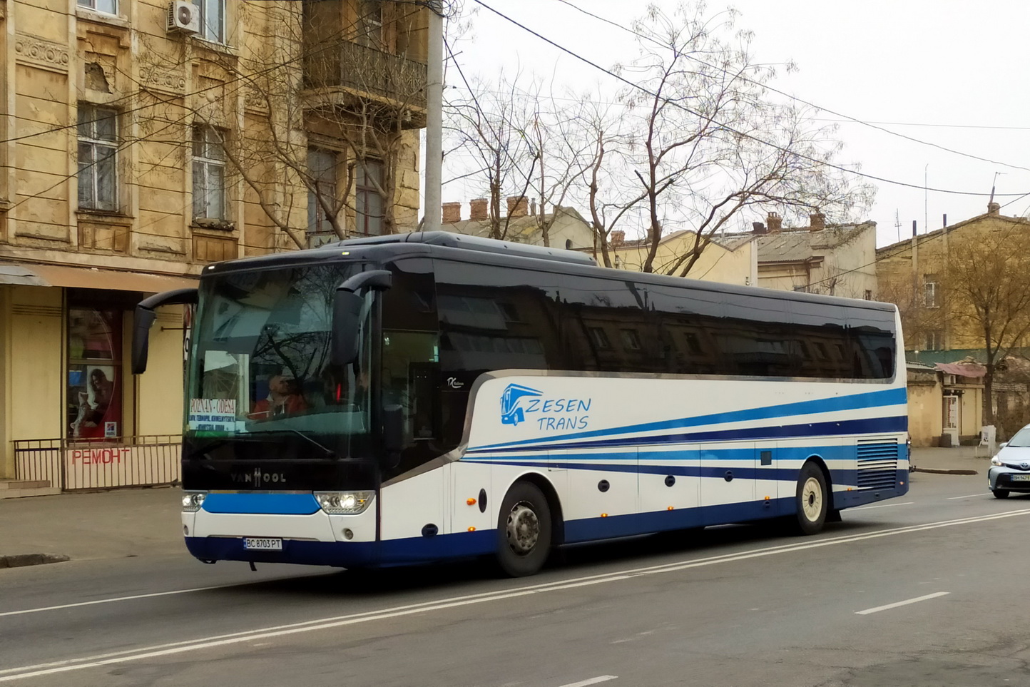 Львовская область, Van Hool TX16 Alicron № BC 8703 PT