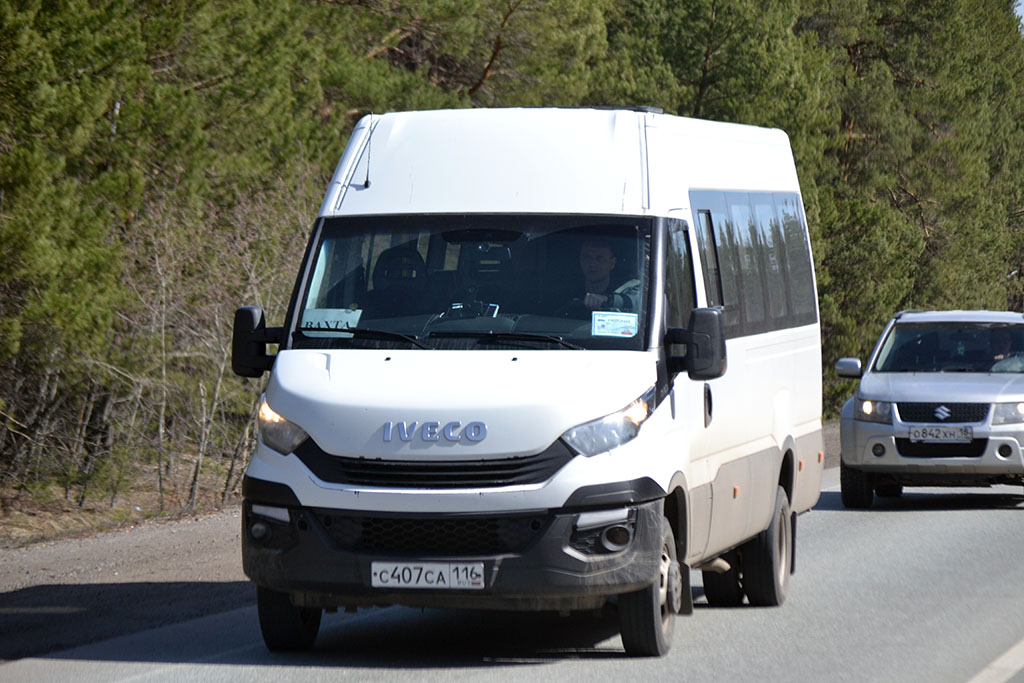 Tatarstan, Rosvan-3285 (IVECO Daily) # С 407 СА 116