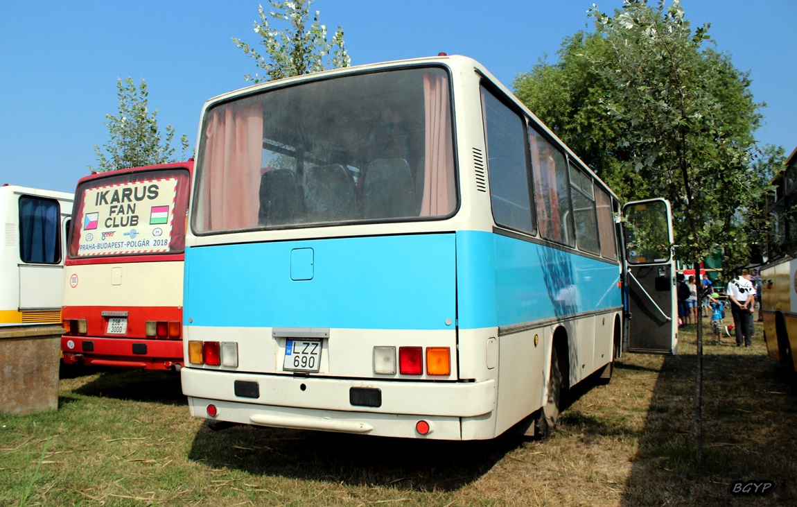 Венгрия, Ikarus 211.01 № LZZ-690; Венгрия — XI. Nemzetközi Ikarus, Csepel és Veteránjármű Találkozó, Folyás (2018)