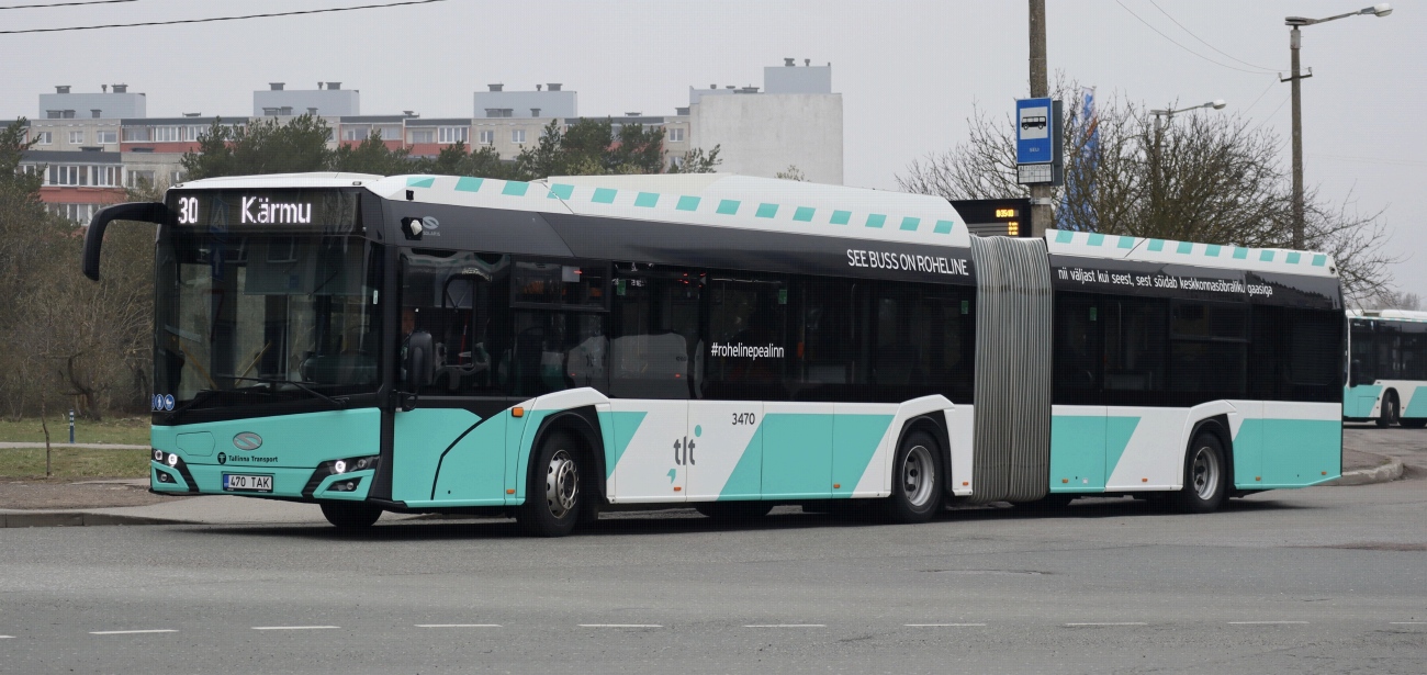 Эстония, Solaris Urbino IV 18 CNG № 3470