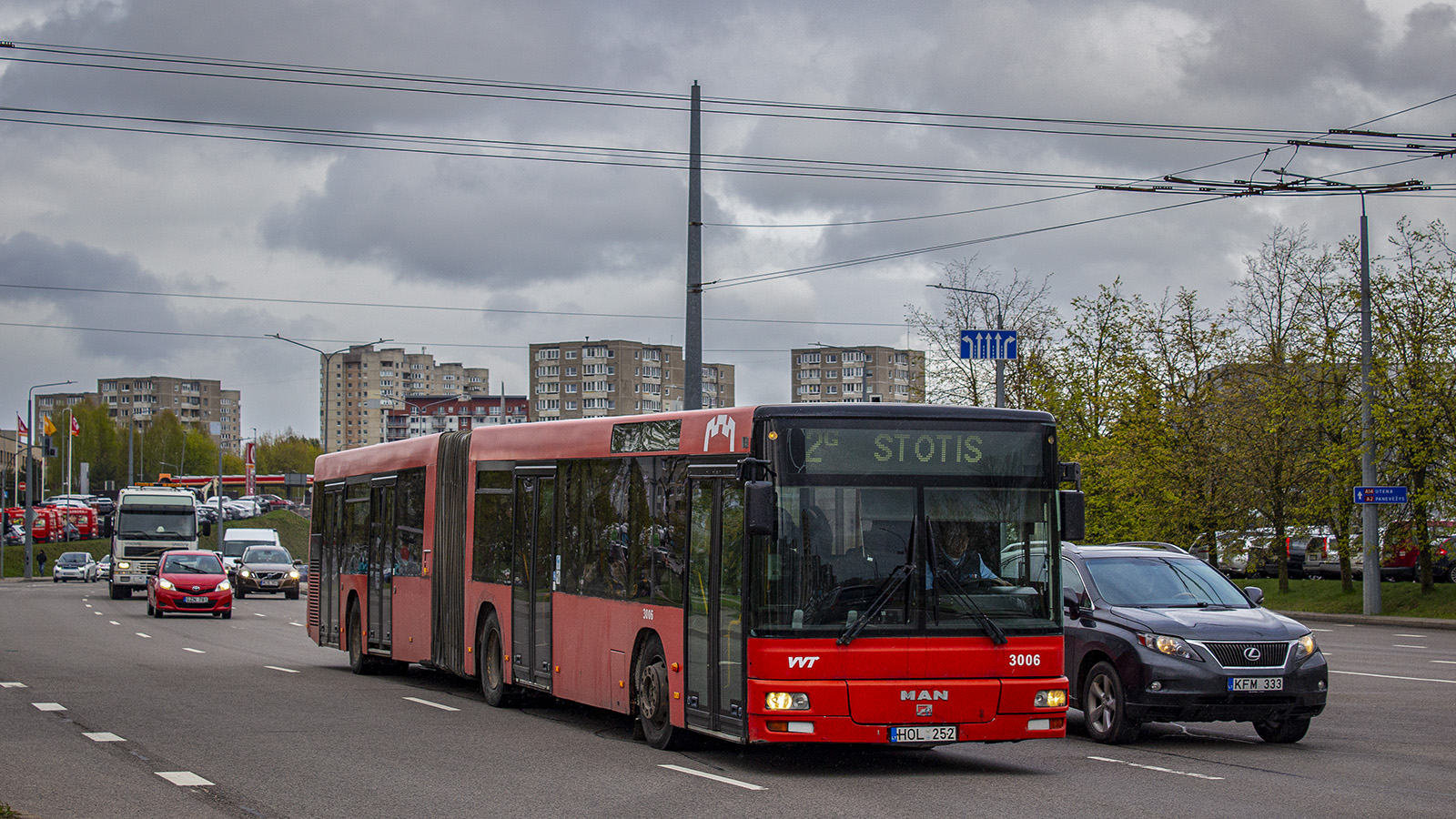 Литва, MAN A23 NG313 № 3006