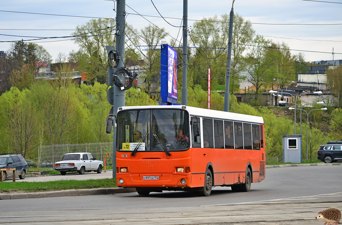 Нижегородская область, ЛиАЗ-5293.60 № 31001