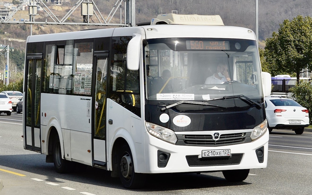 Краснодарский край, ПАЗ-320435-04 "Vector Next" № Е 210 ХЕ 123